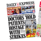 The Papers: Doctors 'hold patients hostage' and 'The whole of the moon'