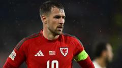 Wales captain and ex-Arsenal midfielder Ramsey retires