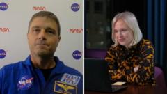 Artemis commander tells BBC about 'powerful' moment crater named after his late wife