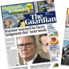 Starmer faces 'judgement day' and 'Breakthrough in the Strait' 