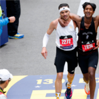 'My instinct was to help him': Runners help exhausted man finish Boston Marathon