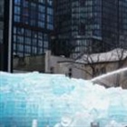 Fire crews thaw rapper Drake’s giant ice installation in Toronto