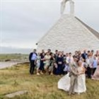 The tiny island church where couples worry about high tide making them late