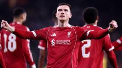 Robertson to leave Liverpool at the end of the season