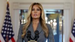 Watch: Melania Trump's surprise Epstein statement in full