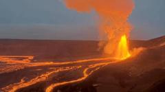 Lava soars into air as Hawaii's Kilauea volcano erupts again