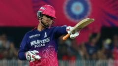 Teenager Suryavanshi smashes 15-ball fifty in IPL
