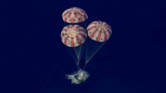 Watch the Artemis II re-entry: Separation, blackout, then splashdown