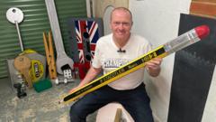 Bored retiree creates supersized household objects
