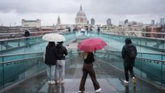Wind and showers return this weekend as temperatures tumble