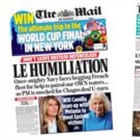 The Papers: 'Le Humiliation' and 'US and Iran start historic peace talks'