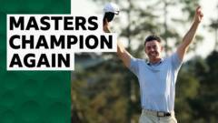 McIlroy holds nerve to win second successive Masters