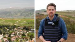 The Israeli town on the frontline with Hezbollah